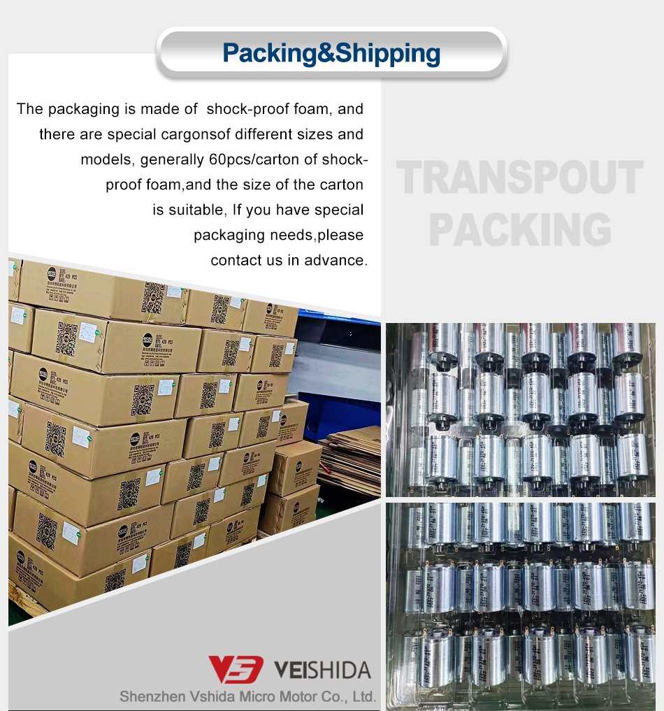 80W large torque gear motor package